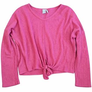 Paper Crane Pink Long Sleeve Top